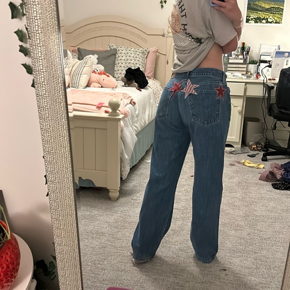 Handmade Patchwork Levi’s - Picture 3 of 3